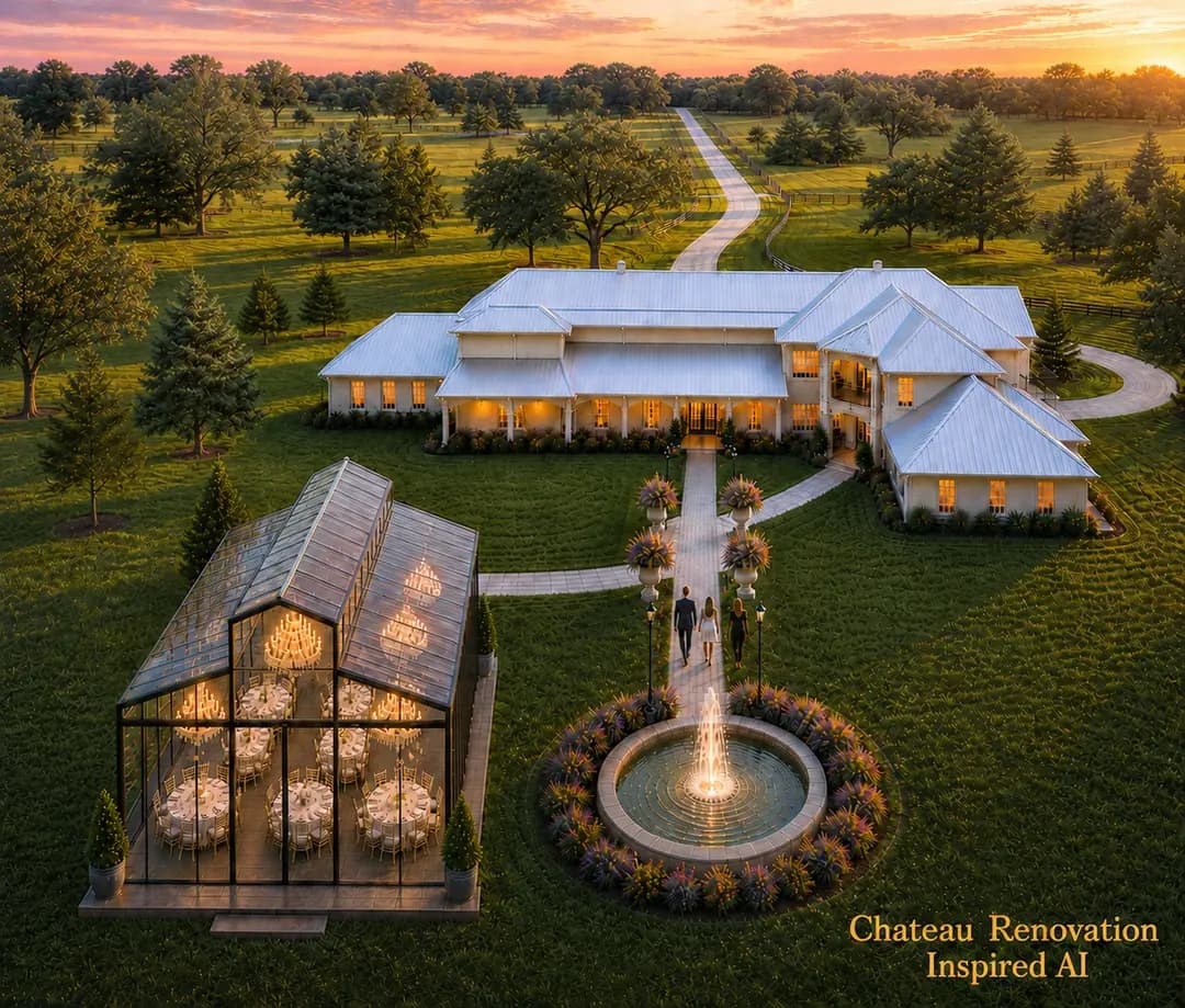 Gardens, Fountains & Gazebo